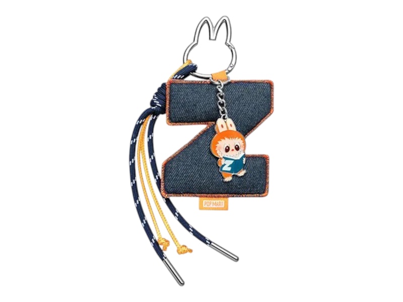 Pop Mart Labubu The Monsters Pin for Love Series "Z" Letter Pendant