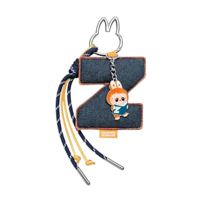 Pop Mart Labubu The Monsters Pin for Love Series "Z" Letter Pendant