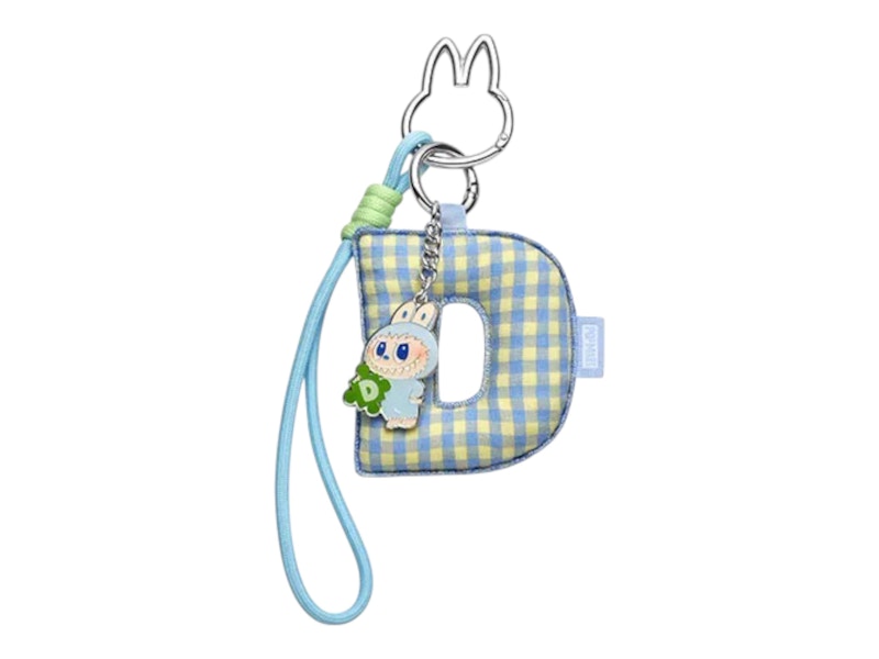 Pop Mart Labubu The Monsters Pin for Love Series "D" Letter Pendant