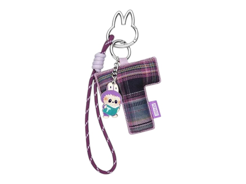 Pop Mart Labubu The Monsters Pin for Love Series "T" Letter Pendant
