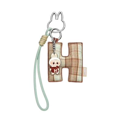 Pop Mart Labubu The Monsters Pin for Love Series "H" Letter Pendant