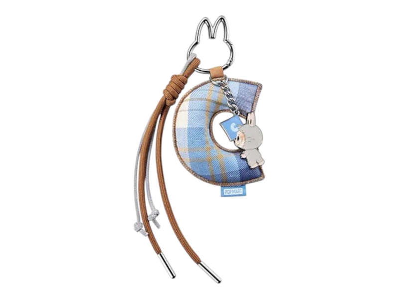 Pop Mart Labubu The Monsters Pin for Love Series "C" Letter Pendant