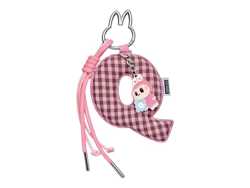 Pop Mart Labubu The Monsters Pin for Love Series "Q" Letter Pendant
