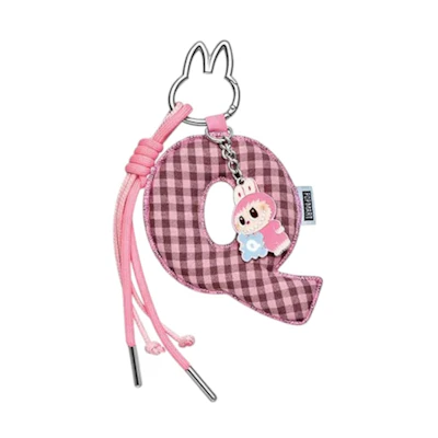 Pop Mart Labubu The Monsters Pin for Love Series "Q" Letter Pendant