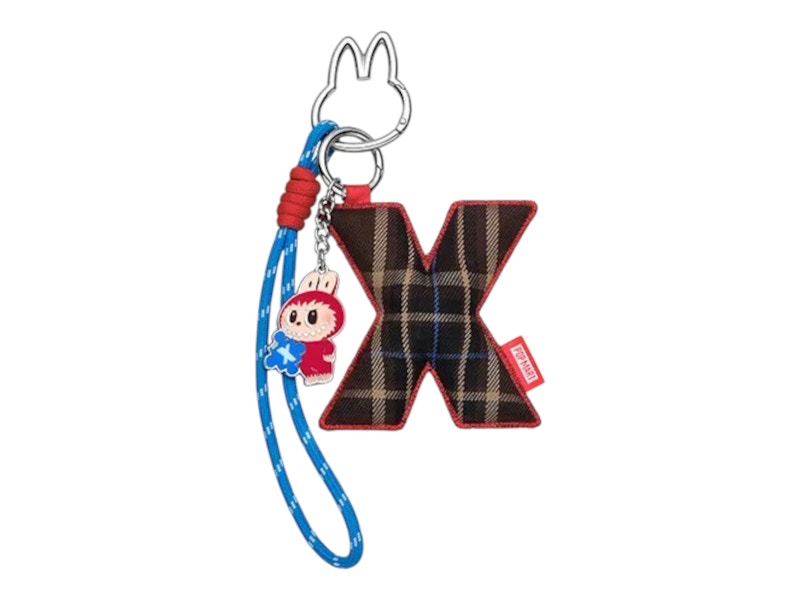 Pop Mart Labubu The Monsters Pin for Love Series "X" Letter Pendant