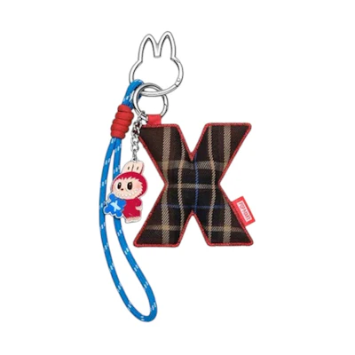 Pop Mart Labubu The Monsters Pin for Love Series "X" Letter Pendant
