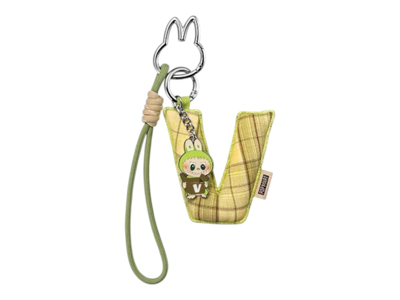 Pop Mart Labubu The Monsters Pin for Love Series "V" Letter Pendant