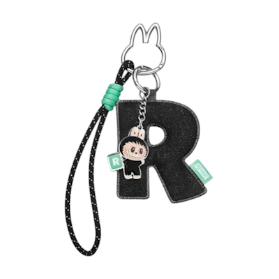 Pop Mart Labubu The Monsters Pin for Love Series "R" Letter Pendant
