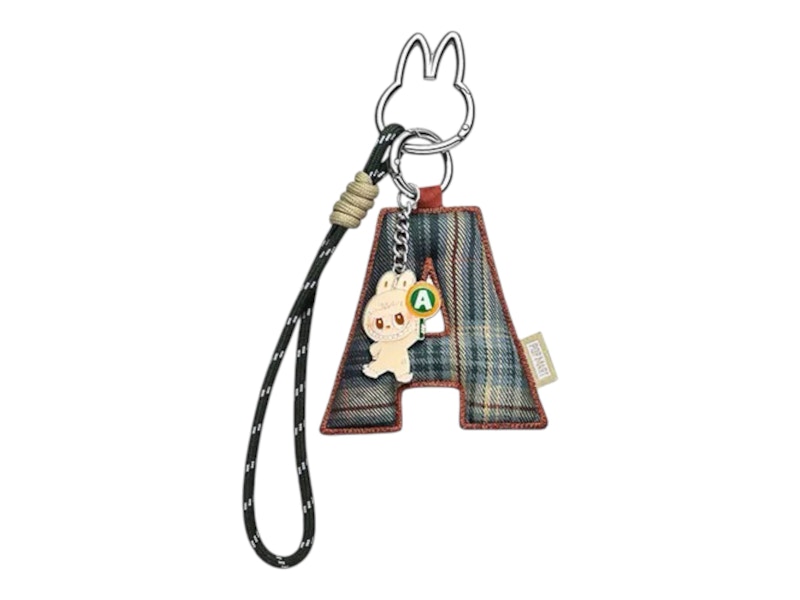 Pop Mart Labubu The Monsters Pin for Love Series "A" Letter Pendant