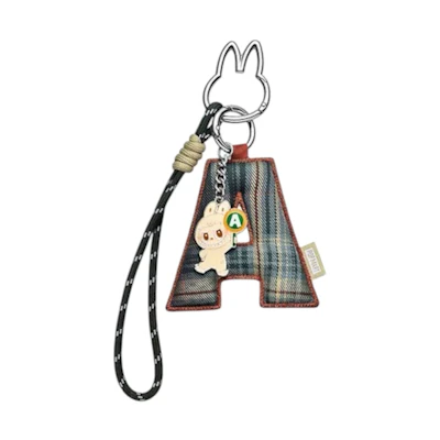 Pop Mart Labubu The Monsters Pin for Love Series "A" Letter Pendant