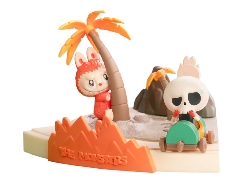 Pop Mart Labubu The Monsters Playing Games Series Scene Climbing Fun Figure Set