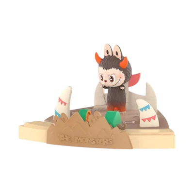 Pop Mart Labubu The Monsters Playing Games Scene Here There Be Monsters Figure Set