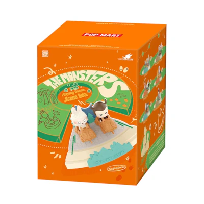 Pop Mart Labubu The Monsters Playing Games Scene Sets Single Blind Box