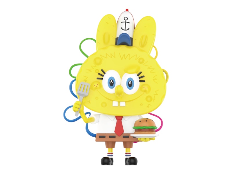 Pop Mart Labubu The Monsters Spongebob Series Champion Chef Figure