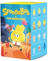 Pop Mart Labubu The Monsters Spongebob Series Figure Single Blind Box Pop Mart Labubu The Monsters Spongebob Series Figure Single Blind Box