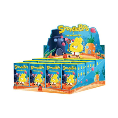 Pop Mart Labubu The Monsters Spongebob Series Sealed Case (12 Blind Box)