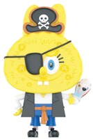 Pop Mart Labubu The Monsters Spongebob Series Thre Pirate (Secret Edition) Figure Pop Mart Labubu The Monsters Spongebob Series Thre Pirate (Secret Edition) Figure