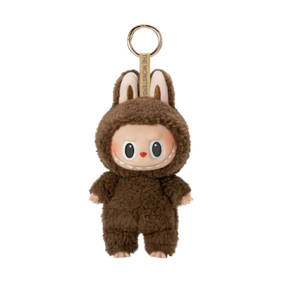 Pop Mart Labubu The Monsters Tasty Macarons Chestnut Cocoa Vinyl Plush Pendant