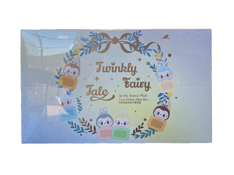 Buy Pop Mart Labubu The Monsters Twinkly Fairy Tale Sparkly Surprise Plush Card Holder Eksklusif Pop Land (Sealed Case 6 Blind Box)
