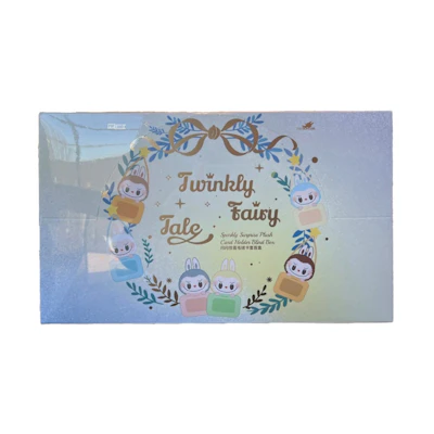 Pop Mart Labubu The Monsters Twinkly Fairy Tale Sparkly Surprise Plush Card Holders (Pop Land Exclusive) Sealed Case (6 Blind Box)