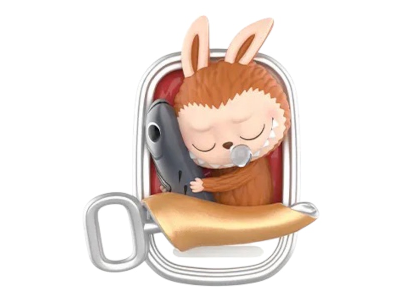 Pop Mart Labubu The Monsters Wacky Mart Series Canned Sardines Figure