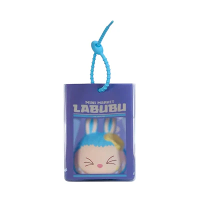 Pop Mart Labubu The Monsters Wacky Mart Series Chips Pinch Pendant