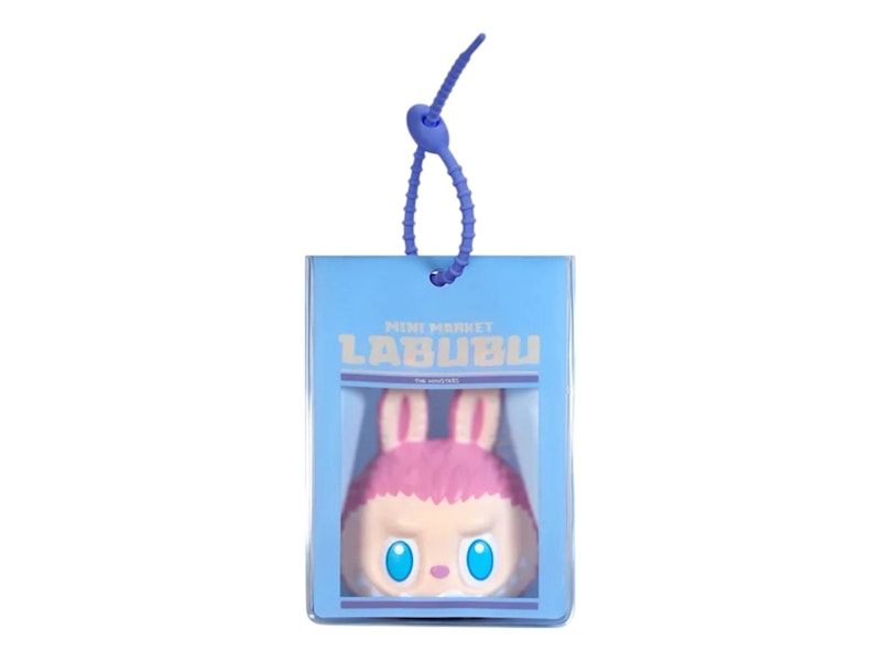 Pop Mart Labubu The Monsters Wacky Mart Series Milk Pinch Pendant