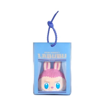 Pop Mart Labubu The Monsters Wacky Mart Series Milk Pinch Pendant