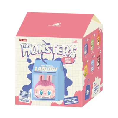 Pop Mart Labubu The Monsters Wacky Mart Series Squishy Charm Single Blind Box