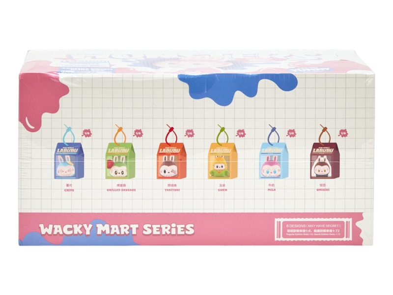 Order ポップマート ラブブ ザ・モンスターズ ワッキーマート シリーズ スクイーズチャーム シールドケース (6個入りブラインドボックス)