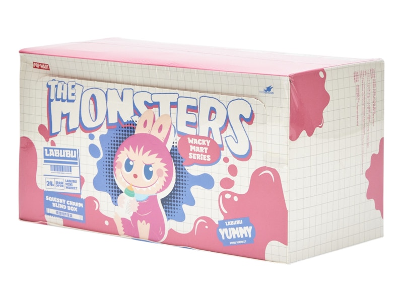 Lookbook ポップマート ラブブ ザ・モンスターズ ワッキーマート シリーズ スクイーズチャーム シールドケース (6個入りブラインドボックス)