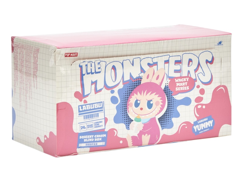 Shop ポップマート ラブブ ザ・モンスターズ ワッキーマート シリーズ スクイーズチャーム シールドケース (6個入りブラインドボックス)