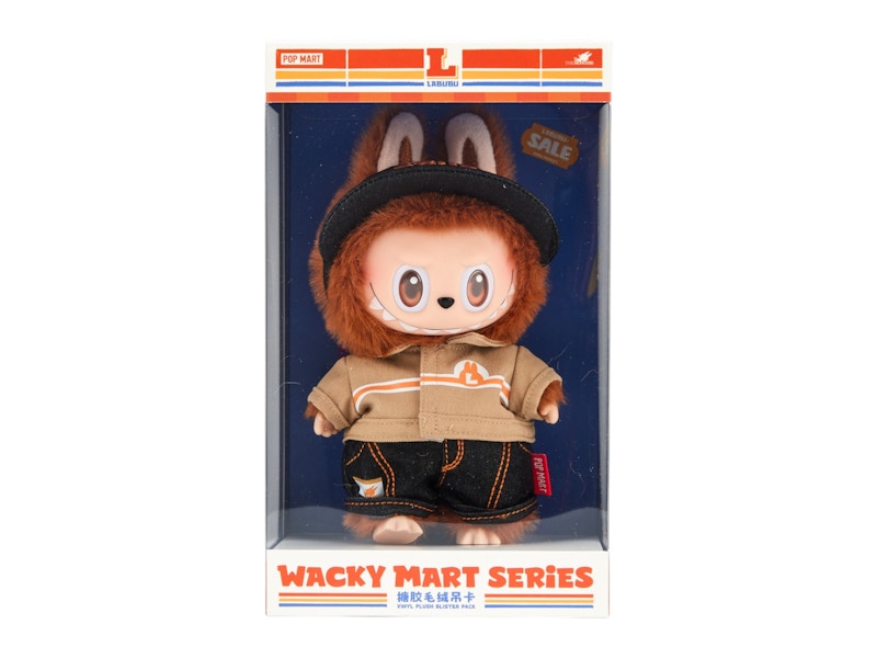 Pop Mart Labubu The Monsters Wacky Mart Series Vinyl Plush Hanging Card