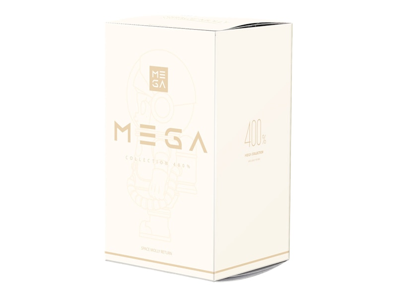 Pop Mart Mega Collection 400 % Space Molly Soft Drink Series 400% Single Blind Box