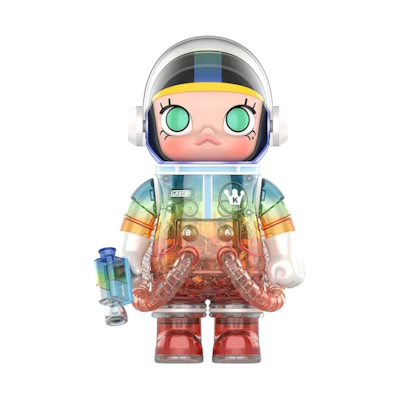 Pop Mart Mega Collection 400 % Space Molly Soft Drink Rainbow Paradise (Secret Edition) 400%
