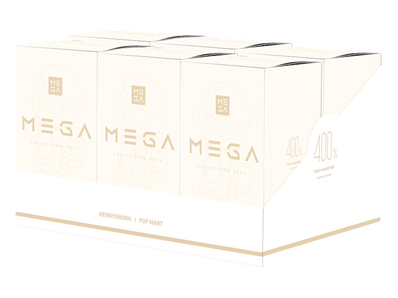 Buy 泡泡瑪特400%太空莫莉汽水系列密封盒裝（6個盲盒）