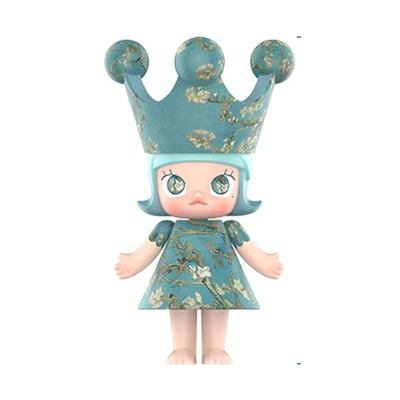 Pop Mart Mega Royal Molly Van Gogh Museum Almond Blossom 4