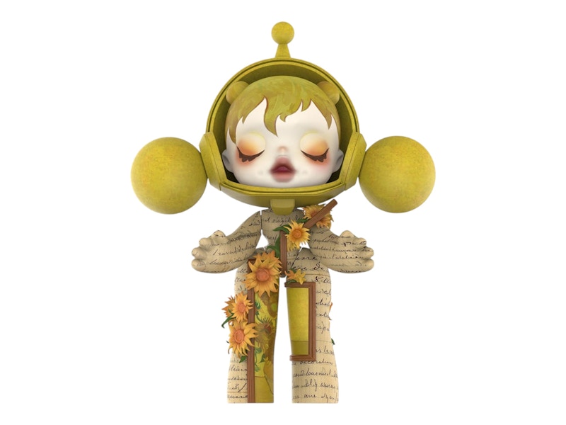 Pop Mart Mega Skullpanda Van Gogh Museum Sunflowers 400