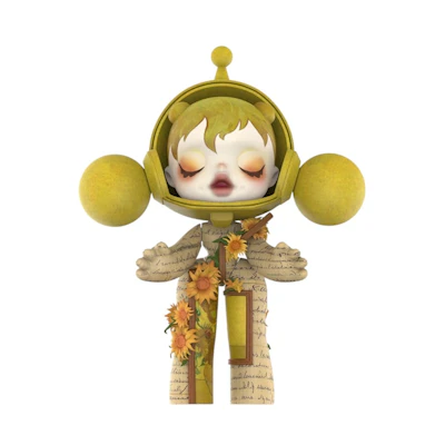 Pop Mart Mega Skullpanda Van Gogh Museum Sunflowers 400
