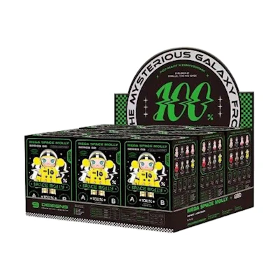 Pop Mart Mega Space Molly 100% 2 Sealed Case (9 Blind Box)