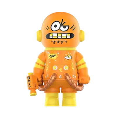 Pop Mart Mega Space Molly 400% Jon Burgerman Space Cadets Series Eggy Figure