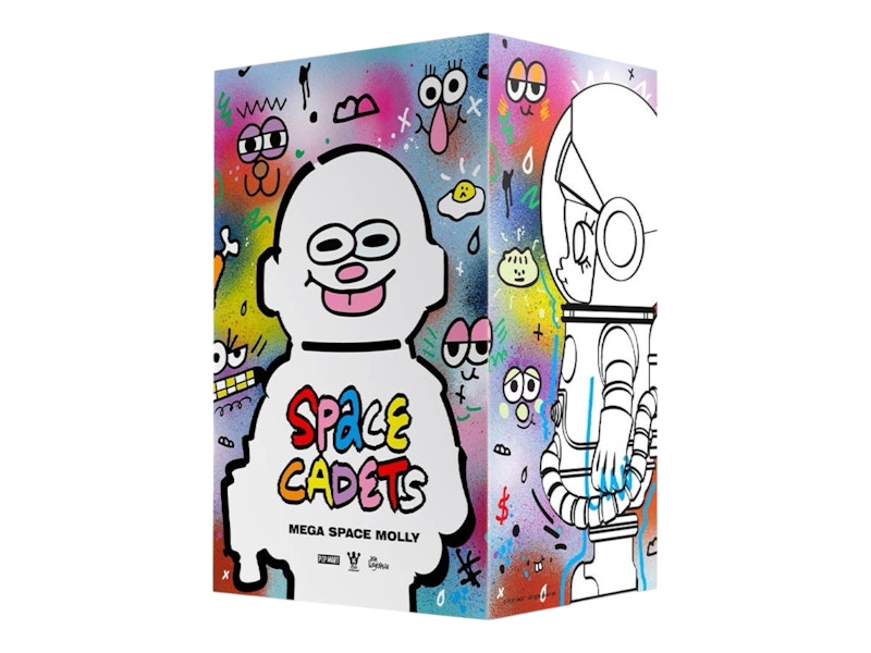 Pop Mart Mega Space Molly 400% Jon Burgerman Space Cadets Single Blind Box