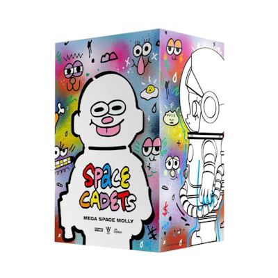 Pop Mart Mega Space Molly 400% Jon Burgerman Space Cadets Single Blind Box