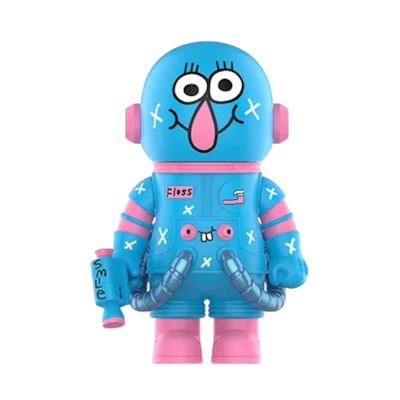 Pop Mart Mega Space Molly 400% Jon Burgerman Space Cadets Series Floss Figure