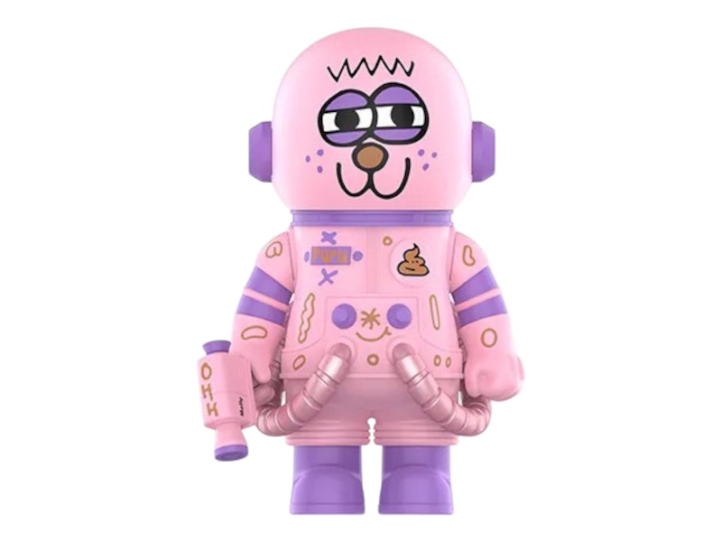 Pop Mart Mega Space Molly 400% Jon Burgerman Space Cadets Series Pupu Figure