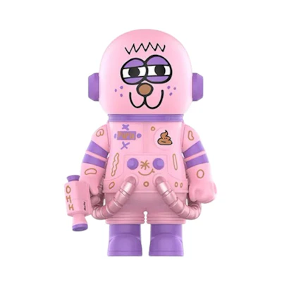Pop Mart Mega Space Molly 400% Jon Burgerman Space Cadets Series Pupu Figure