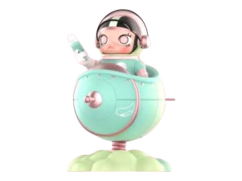 Pop Mart Mega Space Molly Blooming Series Lotus 1