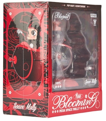 Pop Mart Mega Space Molly Blooming Series Rose 100 Lookbook Pop Mart Mega Space Molly Blooming Series Rose 100
