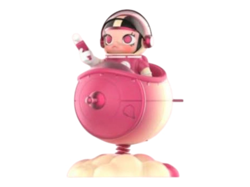 Pop Mart Mega Space Molly Blooming Series Rose of Sharon 1