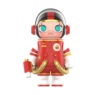 Pop Mart Mega Space Molly China Women's National Basketball Team 100% Red